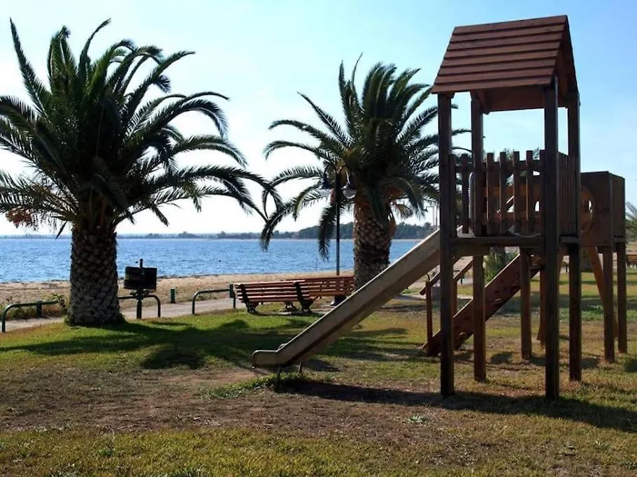 度假居 Private Beach Front Maisonette 3 Bedroom Mikiverna Kalyves Polygyrou